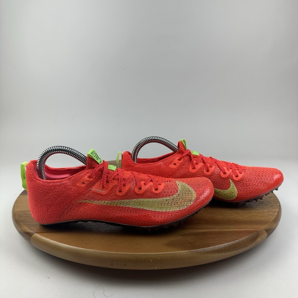 New Womens Nike Zoom Superfly Elite 2 FK Bright Crimson Track Shoes Size 7.5